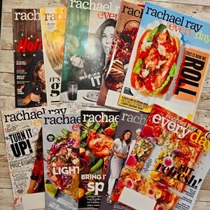 EveryDay With Rachael Ray Cooking Recipe Magazines 2018 - 10 issues